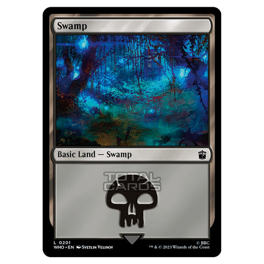 Magic The Gathering - Universes Beyond - Doctor Who - Swamp - 0201