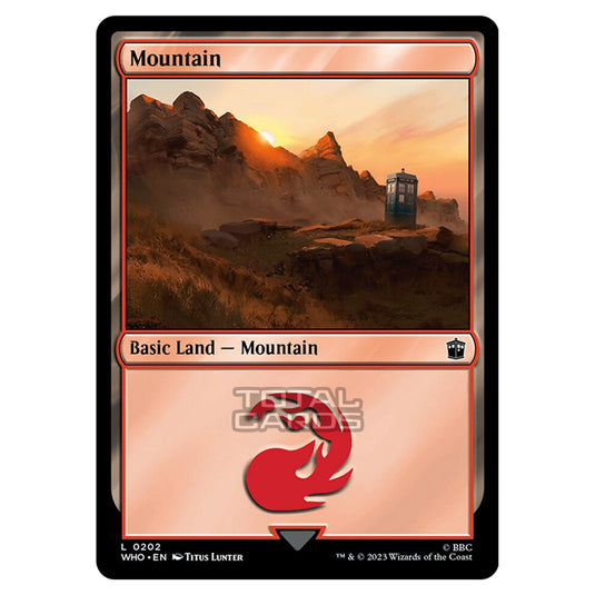 Magic The Gathering - Universes Beyond - Doctor Who - Mountain - 0202