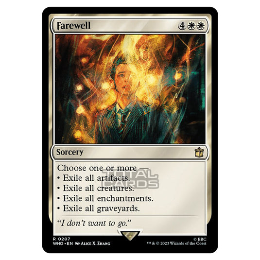 Magic The Gathering - Universes Beyond - Doctor Who - Farewell - 0207