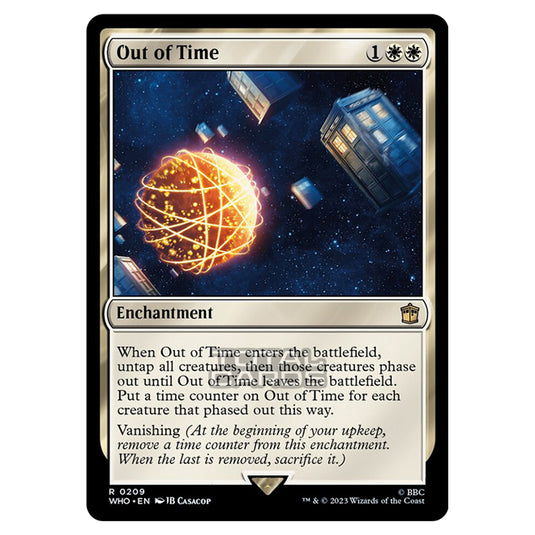 Magic The Gathering - Universes Beyond - Doctor Who - Out of Time - 0209