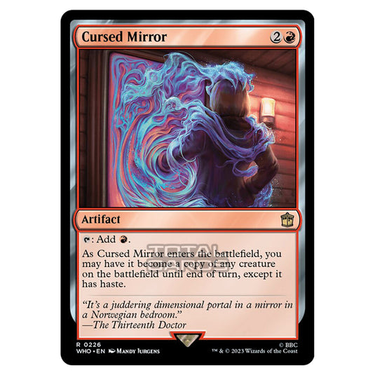 Magic The Gathering - Universes Beyond - Doctor Who - Cursed Mirror - 0226