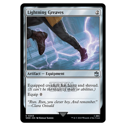 Magic The Gathering - Universes Beyond - Doctor Who - Lightning Greaves - 0243