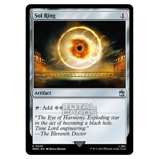 Magic The Gathering - Universes Beyond - Doctor Who - Sol Ring - 0245