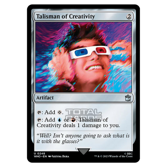 Magic The Gathering - Universes Beyond - Doctor Who - Talisman of Creativity - 0248