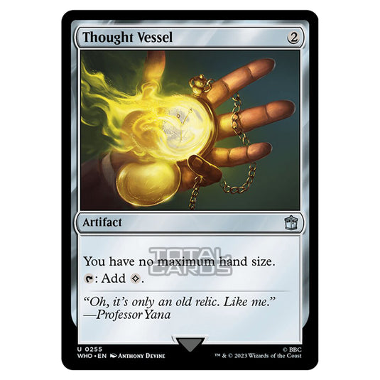 Magic The Gathering - Universes Beyond - Doctor Who - Thought Vessel - 0255