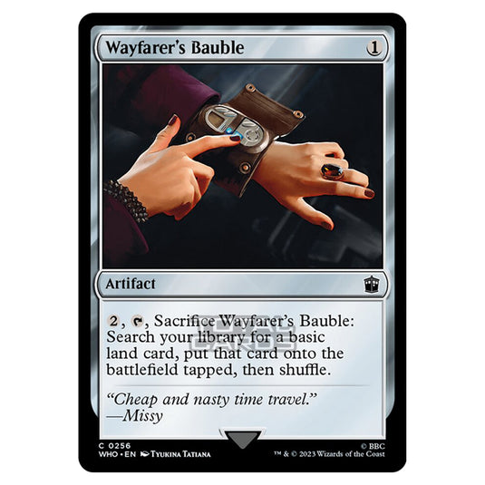 Magic The Gathering - Universes Beyond - Doctor Who - Wayfarer's Bauble - 0256