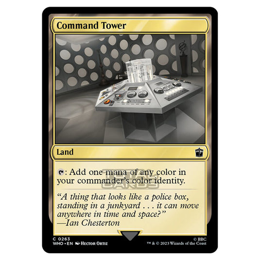 Magic The Gathering - Universes Beyond - Doctor Who - Command Tower - 0263