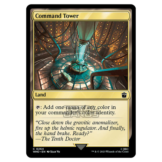 Magic The Gathering - Universes Beyond - Doctor Who - Command Tower - 0264