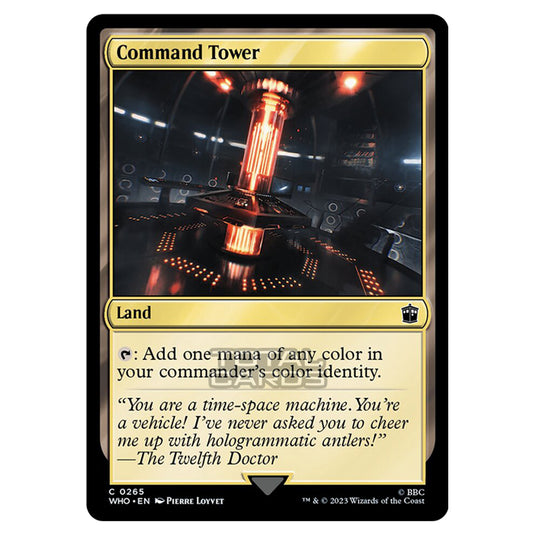 Magic The Gathering - Universes Beyond - Doctor Who - Command Tower - 0265