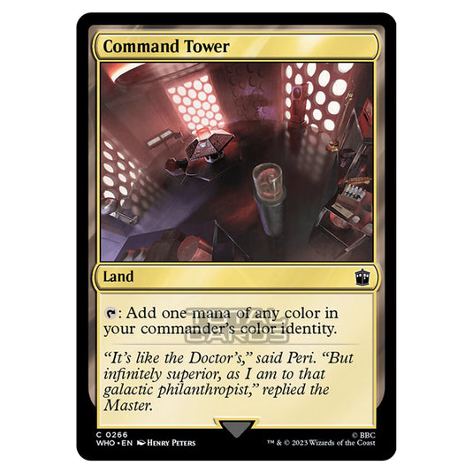 Magic The Gathering - Universes Beyond - Doctor Who - Command Tower - 0266