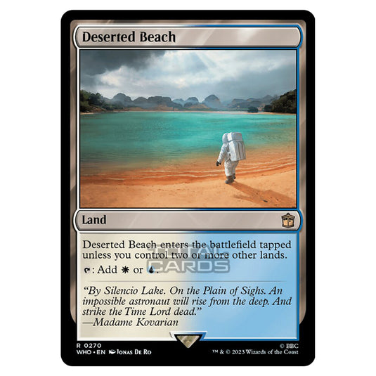 Magic The Gathering - Universes Beyond - Doctor Who - Deserted Beach - 0270