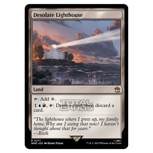 Magic The Gathering - Universes Beyond - Doctor Who - Desolate Lighthouse - 0271