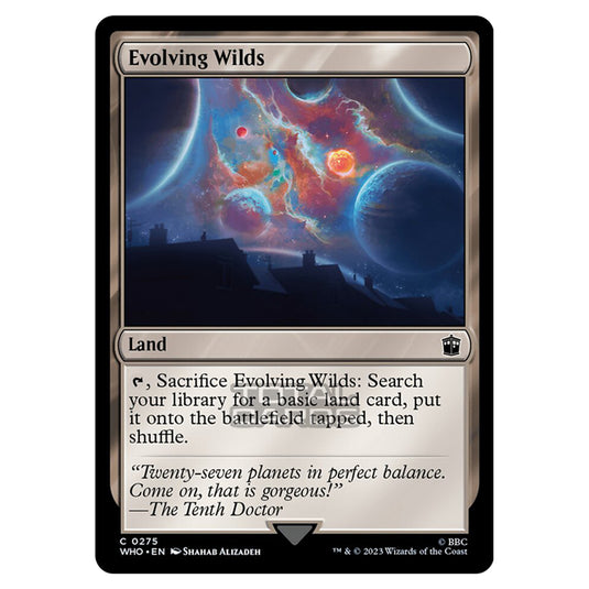 Magic The Gathering - Universes Beyond - Doctor Who - Evolving Wilds - 0275