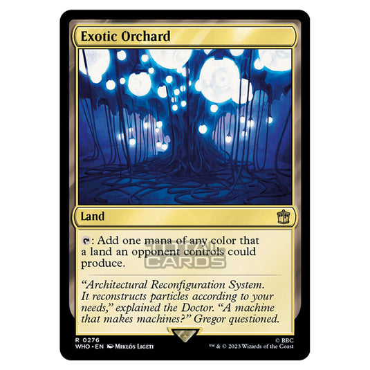 Magic The Gathering - Universes Beyond - Doctor Who - Exotic Orchard - 0276