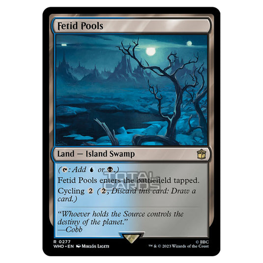 Magic The Gathering - Universes Beyond - Doctor Who - Fetid Pools - 0277