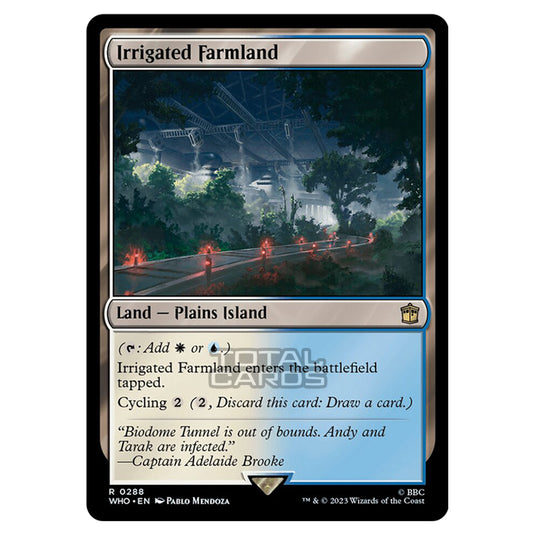 Magic The Gathering - Universes Beyond - Doctor Who - Irrigated Farmland - 0288