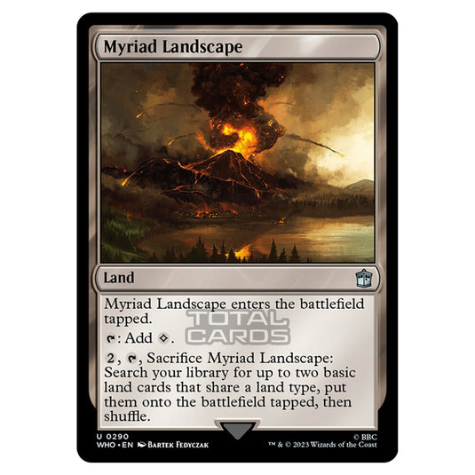 Magic The Gathering - Universes Beyond - Doctor Who - Myriad Landscape - 0290