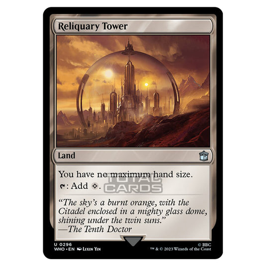 Magic The Gathering - Universes Beyond - Doctor Who - Reliquary Tower - 0296