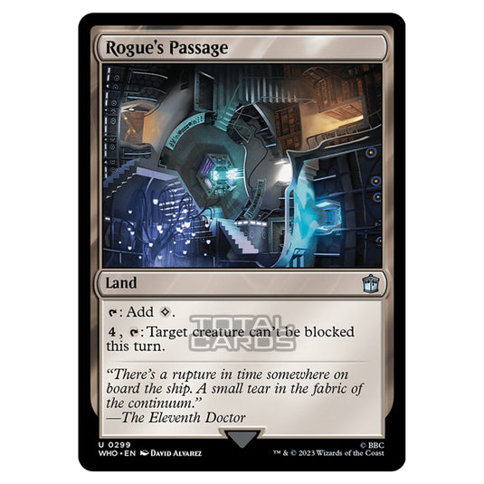 Magic The Gathering - Universes Beyond - Doctor Who - Rogue's Passage - 0299