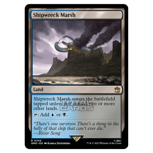 Magic The Gathering - Universes Beyond - Doctor Who - Shipwreck Marsh - 0305