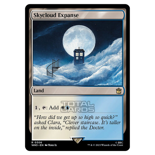 Magic The Gathering - Universes Beyond - Doctor Who - Skycloud Expanse - 0306