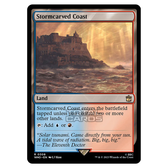 Magic The Gathering - Universes Beyond - Doctor Who - Stormcarved Coast - 0308