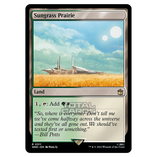 Magic The Gathering - Universes Beyond - Doctor Who - Sungrass Prairie - 0311