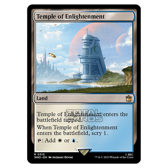 Magic The Gathering - Universes Beyond - Doctor Who - Temple of Enlightenment - 0315