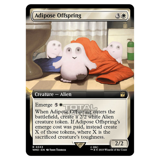 Magic The Gathering - Universes Beyond - Doctor Who - Adipose Offspring (Extended Art) - 0333