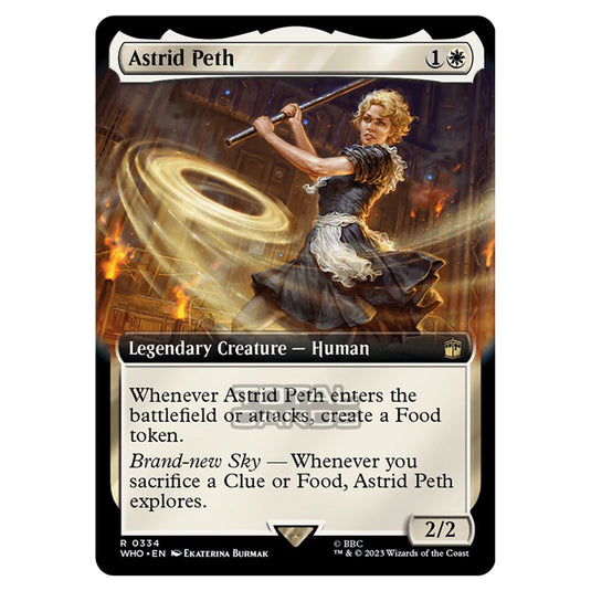 Magic The Gathering - Universes Beyond - Doctor Who - Astrid Peth (Extended Art) - 0334