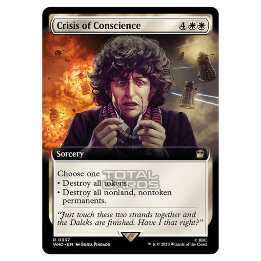 Magic The Gathering - Universes Beyond - Doctor Who - Crisis of Conscience (Extended Art) - 0337