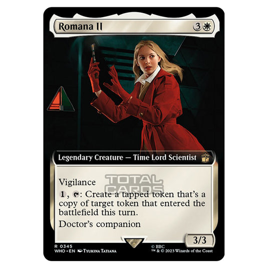 Magic The Gathering - Universes Beyond - Doctor Who - Romana II (Extended Art) - 0345