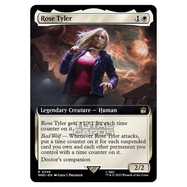 Magic The Gathering - Universes Beyond - Doctor Who - Rose Tyler (Extended Art)