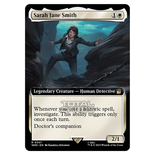 Magic The Gathering - Universes Beyond - Doctor Who - Sarah Jane Smith (Extended Art) - 0347