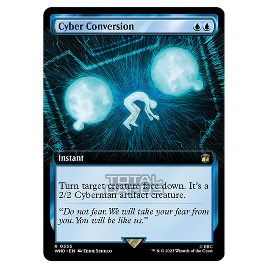 Magic The Gathering - Universes Beyond - Doctor Who - Cyber Conversion (Extended Art) - 0355