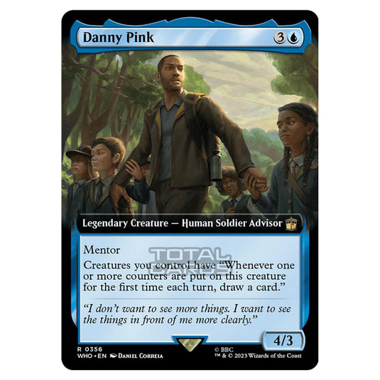 Magic The Gathering - Universes Beyond - Doctor Who - Danny Pink (Extended Art) - 0356