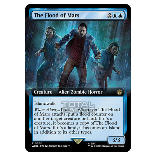 Magic The Gathering - Universes Beyond - Doctor Who - The Flood of Mars (Extended Art) - 0360