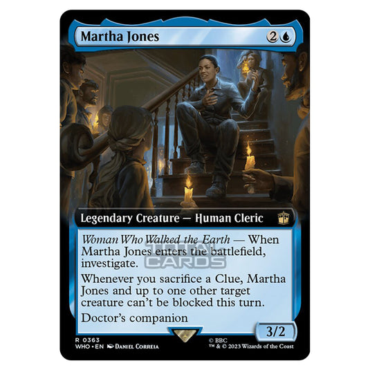 Magic The Gathering - Universes Beyond - Doctor Who - Martha Jones (Extended Art) - 0363