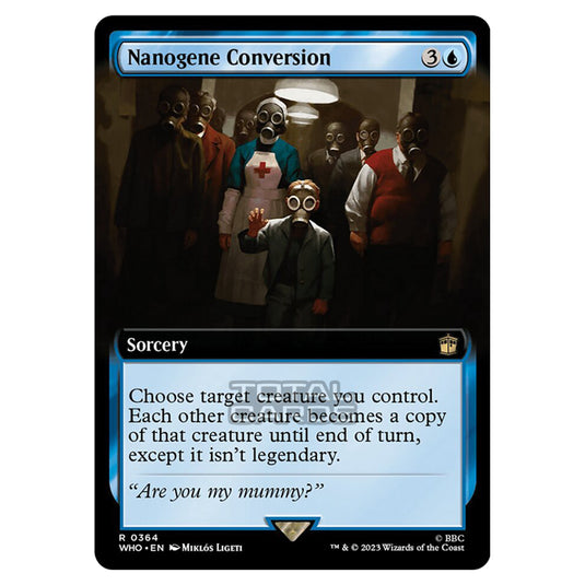 Magic The Gathering - Universes Beyond - Doctor Who - Nanogene Conversion (Extended Art) - 0364