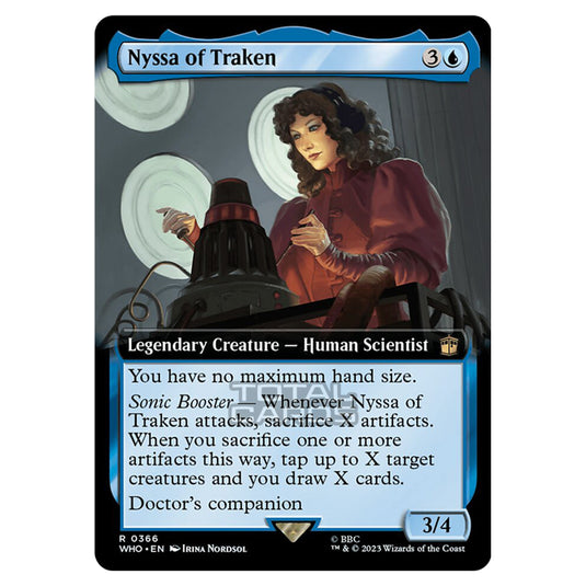 Magic The Gathering - Universes Beyond - Doctor Who - Nyssa of Traken (Extended Art) - 0366