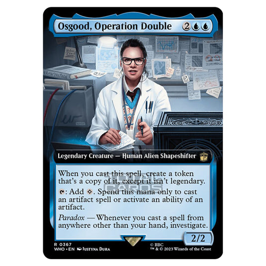 Magic The Gathering - Universes Beyond - Doctor Who - Osgood, Operation Double (Extended Art) - 0367