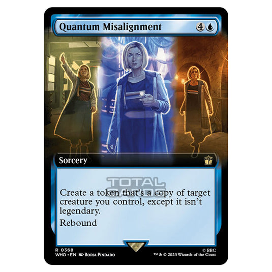 Magic The Gathering - Universes Beyond - Doctor Who - Quantum Misalignment (Extended Art) - 0368