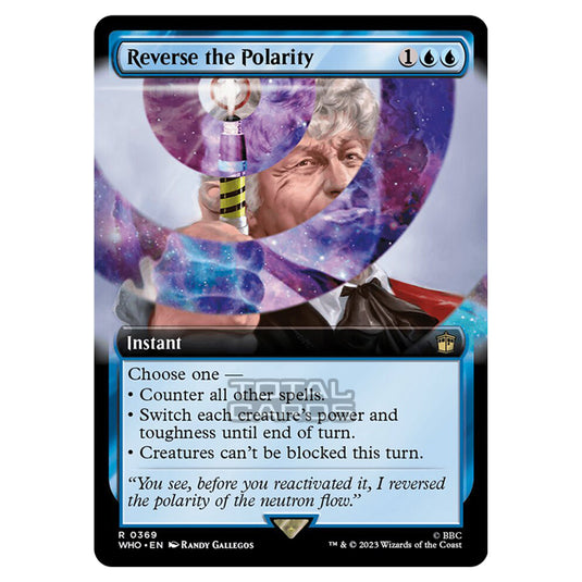 Magic The Gathering - Universes Beyond - Doctor Who - Reverse the Polarity (Extended Art) - 0369