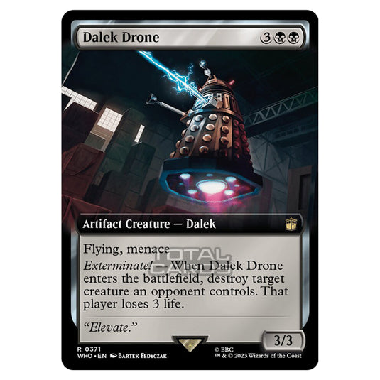Magic The Gathering - Universes Beyond - Doctor Who - Dalek Drone (Extended Art) - 0371