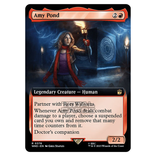 Magic The Gathering - Universes Beyond - Doctor Who - Amy Pond (Extended Art) - 0378