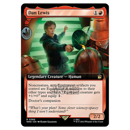 Magic The Gathering - Universes Beyond - Doctor Who - Dan Lewis (Extended Art) - 0380