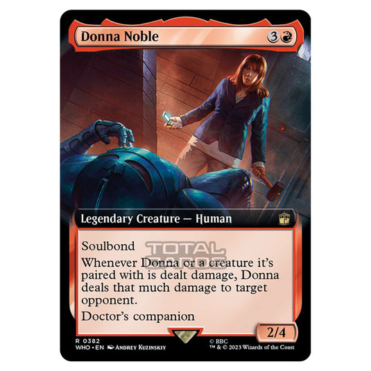 Magic The Gathering - Universes Beyond - Doctor Who - Donna Noble (Extended Art) - 0382