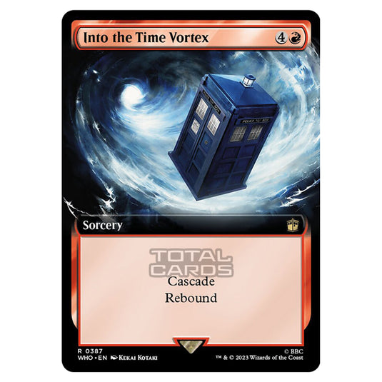 Magic The Gathering - Universes Beyond - Doctor Who - Into the Time Vortex (Extended Art) - 0387