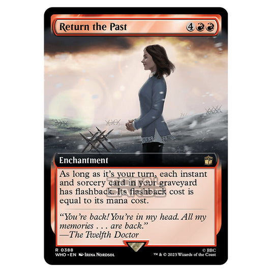 Magic The Gathering - Universes Beyond - Doctor Who - Return the Past (Extended Art) - 0388