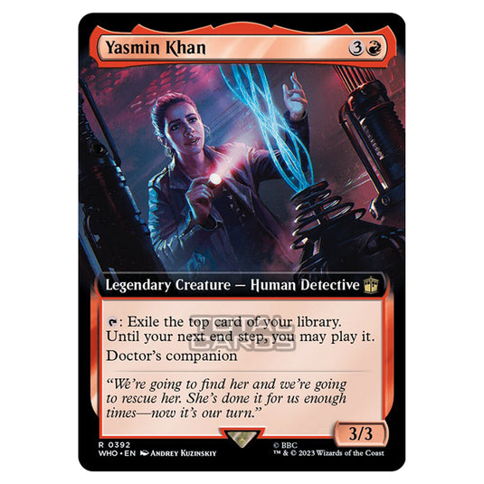 Magic The Gathering - Universes Beyond - Doctor Who - Yasmin Khan (Extended Art) - 0392